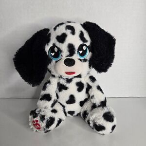Build a Bear Smallfry Buddy Valentine's Dalmatian Puppy Heart Plush Toy 7"